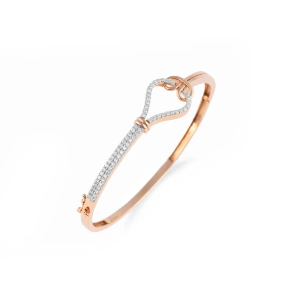 Gold & Diamond 0.56 CT – 12.8 GM Women’s Bracelet - Image 2