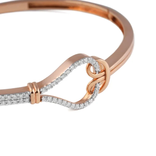 Gold & Diamond 0.56 CT – 12.8 GM Women’s Bracelet - Image 3