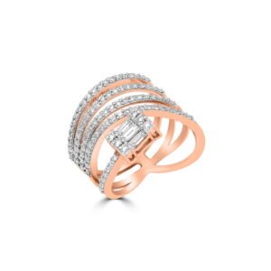 Gold and Diamond Rings