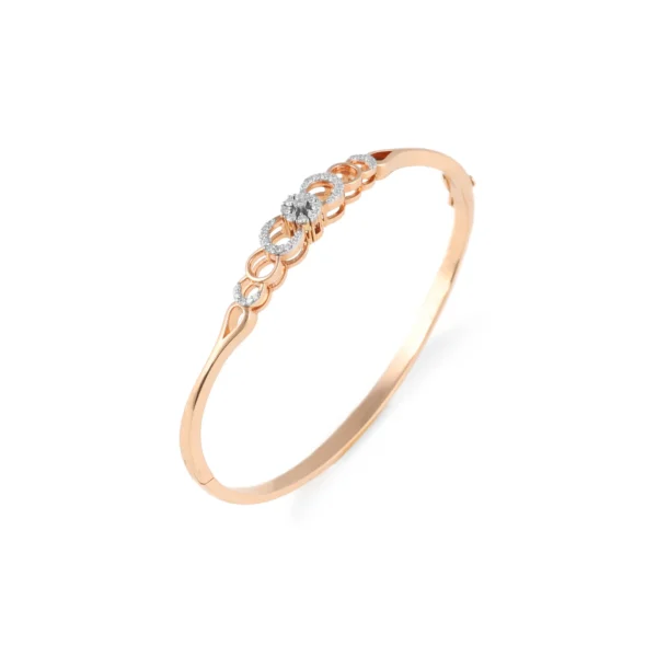 Gold & Diamond 0.31 CT – 13.39 GM Women’s Bracelet - Image 2