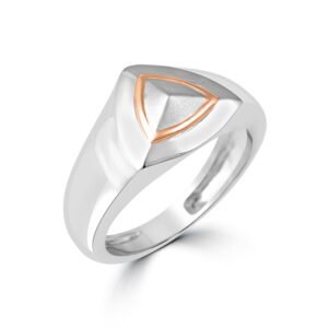 Fusion Ring – PT WT-13.17GM GOLD WT-.38 GM TOTAL WT-13.55