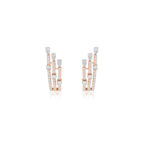Women Diamond & Gold 0.56 CT – 4.14 GM Earrings