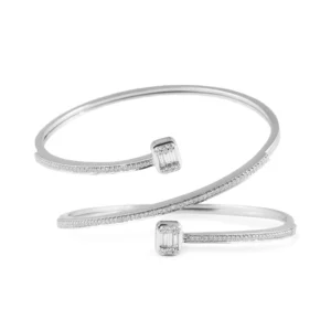 White Gold & Diamond 1.37 CT – 17.65 GM Women’s Bracelet