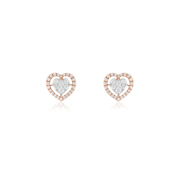 Women Diamond & Gold 0.43 CT – 3.3 GM Earrings