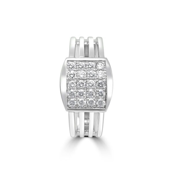 Platinum & Diamond 0.54 CT – 11.37 GM Ring for Men - Image 2