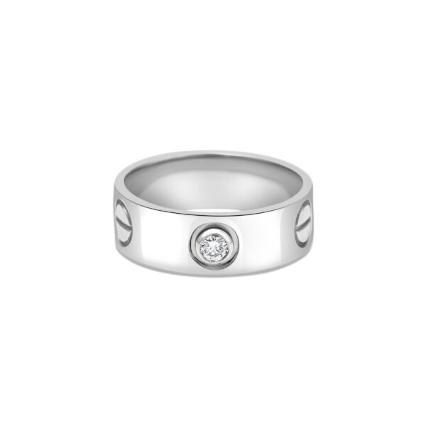 Platinum & Diamond 0.11 CT – 11.1 GM Ring for Men - Image 3