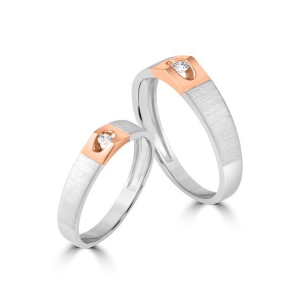 FUSION COUPLE BANDS - For Men 3.11 GM & For Women 2.15 GM