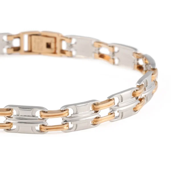 Gold and Platinum 26.77 GM Bracelets – For Men - Image 3