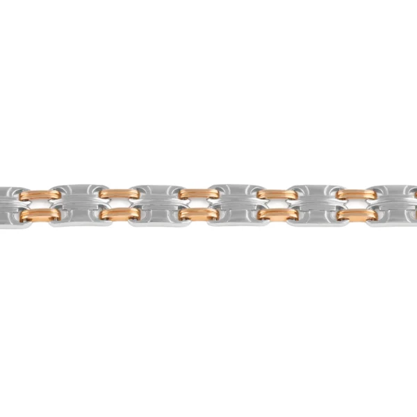Gold and Platinum 26.77 GM Bracelets – For Men - Image 2