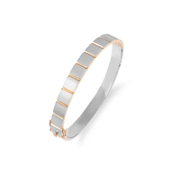 Gold & Platinum Fusion 45.48 GM Men’s Bracelet - Image 2