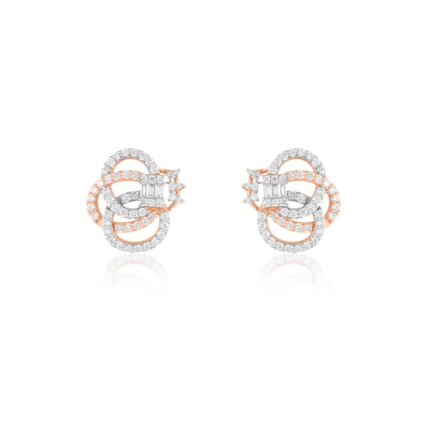 Women Diamond & Gold 1.09 CT – 6.19 GM Earrings