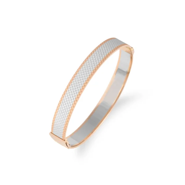 Gold & Platinum Fusion 38.22 GM Men’s Bracelet - Image 2