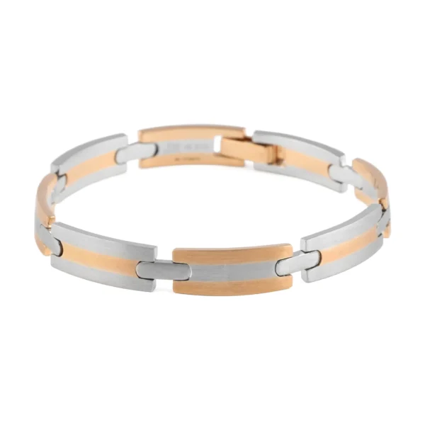 Gold & Platinum Fusion 48.04 GM Men’s Bracelet