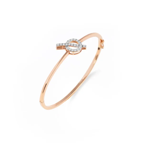 Gold & Diamond 0.39 CT – 12.67 GM Women’s Bracelet - Image 2