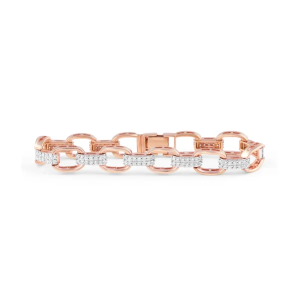 Gold & Diamond 1.31 CT – 21.43 GM Women’s Bracelet