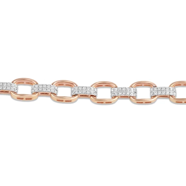 Gold & Diamond 1.31 CT – 21.43 GM Women’s Bracelet - Image 2