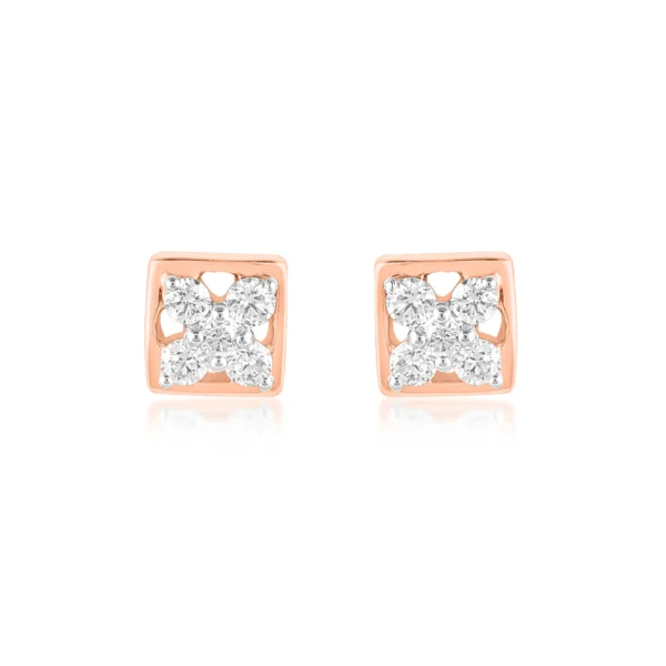 Women Diamond & Gold 0.32 CT – 2.66 GM Earrings