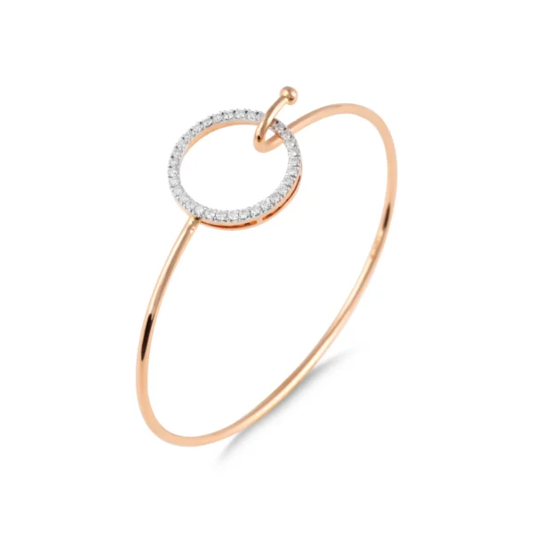 Gold & Diamond 0.51 CT – 8.62 GM Women’s Bracelet - Image 2