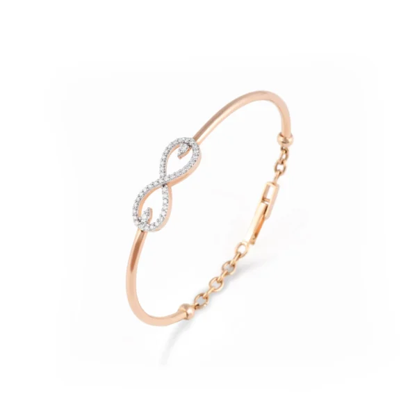 Gold & Diamond 0.4 CT – 9.39 GM Women’s Bracelet - Image 2