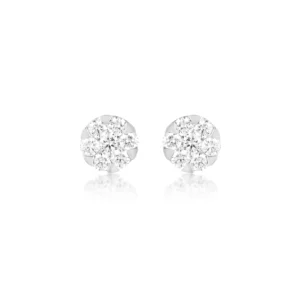 Women Diamond & Platinum 0.94 CT – 4.54 GM Earrings