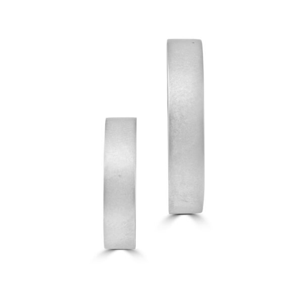 PLATINUM COUPLE BANDS - For Men 5.75 GM & For Women 5.02 GM - Image 3