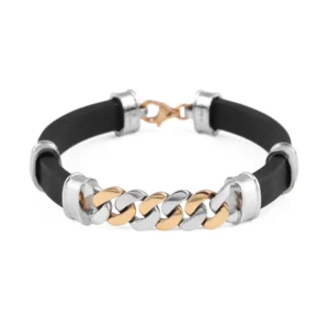Gold and Platinum 23.15 GM Bracelets – For Men