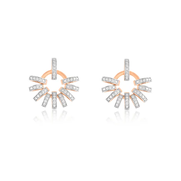 Women Diamond & Gold 0.76 CT – 6.52 GM Earrings