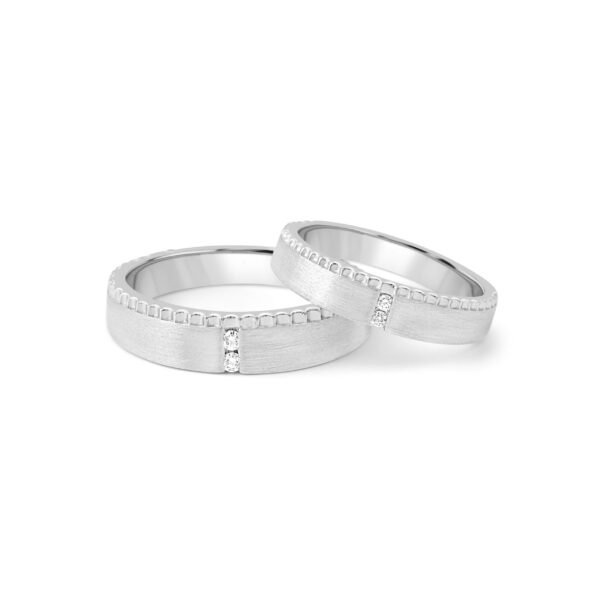 PLATINUM COUPLE BANDS - For Men 5.33 GM & For Women 3.88 GM - Image 3