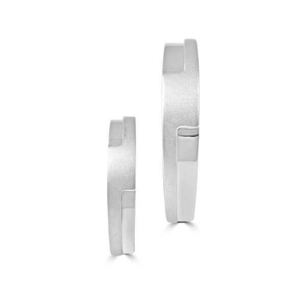 PLATINUM COUPLE BANDS - For Men 5.13 GM & For Women 4.65 GM