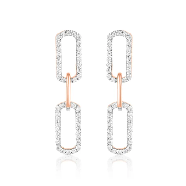 Women Diamond & Gold 0.76 CT – 6.22 GM Earrings