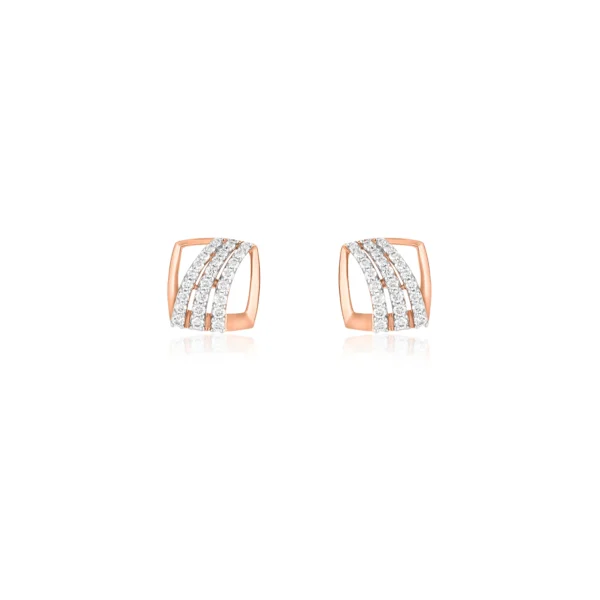 Women Diamond & Gold 0.45 CT – 3.57 GM Earrings