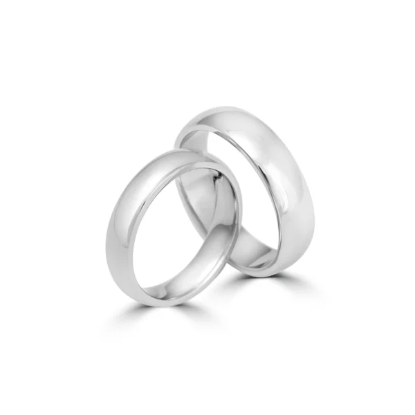 Platinum Couple Bands – For Men 9.61 GM & For Women 6.24 GM