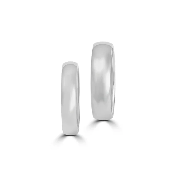 Platinum Couple Bands – For Men 9.61 GM & For Women 6.24 GM - Image 3