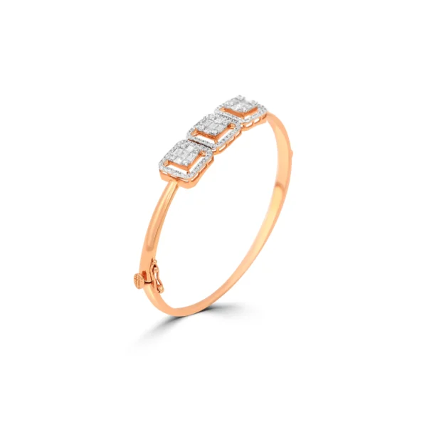 Gold & Diamond Bracelet 1.81 CT 16.15 GM - Image 2