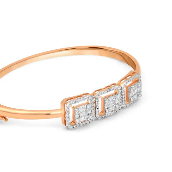 Gold & Diamond Bracelet 1.81 CT 16.15 GM - Image 3