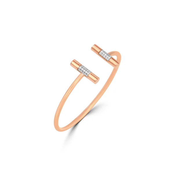 Gold & Diamond Bracelet 0.54 CT 10.62 GM - Image 2