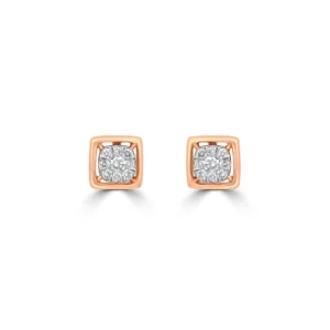 Gold & Dimond Earrings 0.36 CT – 2.8 GM