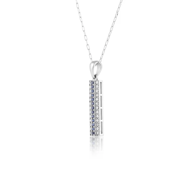 Women Platinum & Diamond 0.46 CT – 5.77 GM Chain Pendant - Image 2
