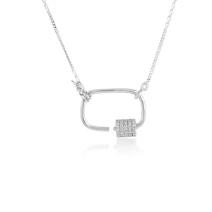 Women Platinum & Diamond 0.12 CT – 4.87 GM Chain Pendant