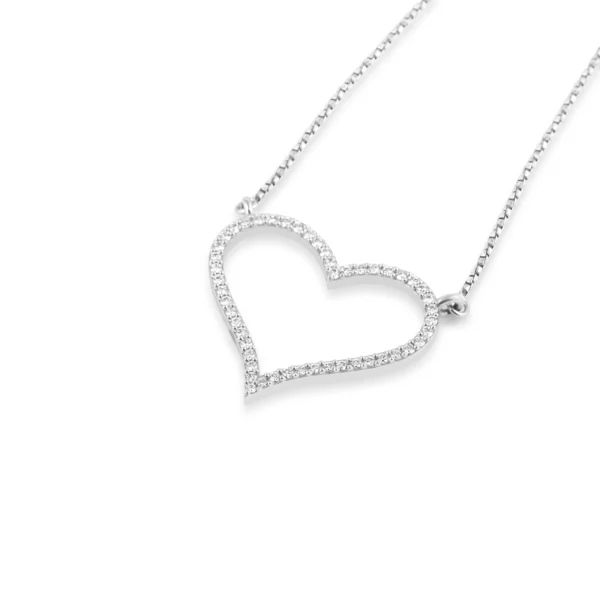 Women Platinum & Diamond 0.44 Ct – 8.18 GM Chain Pendant - Image 3