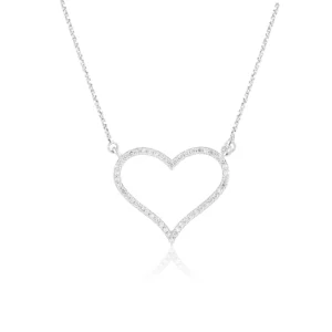 Women Platinum & Diamond 0.44 Ct – 8.18 GM Chain Pendant