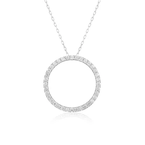 Women Platinum & Diamond 0.72 CT – 6 GM Chain Pendant