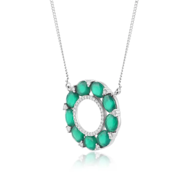 Women Platinum & Diamond 0.61 CT – 12.44 GM Chain Pendant - Image 2