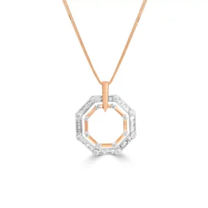 Gold & Diamond 1.31 CT – 6.36 GM Chain Pendant