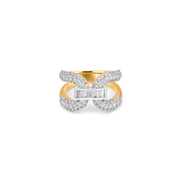 Gold & Diamond 1.03 CT – 6.05 GM Ring - Image 2