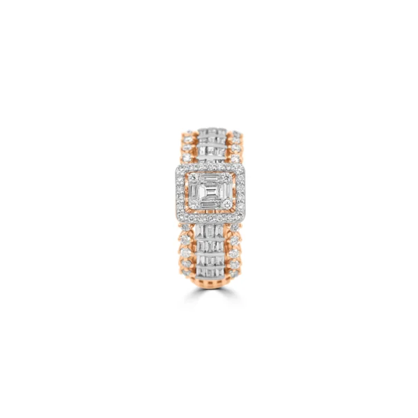 Gold & Diamond 1.01 CT – 7.27 GM Ring - Image 2